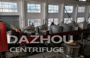 45天完成6臺全自動刮刀離心機，大周奪取“滿堂彩”